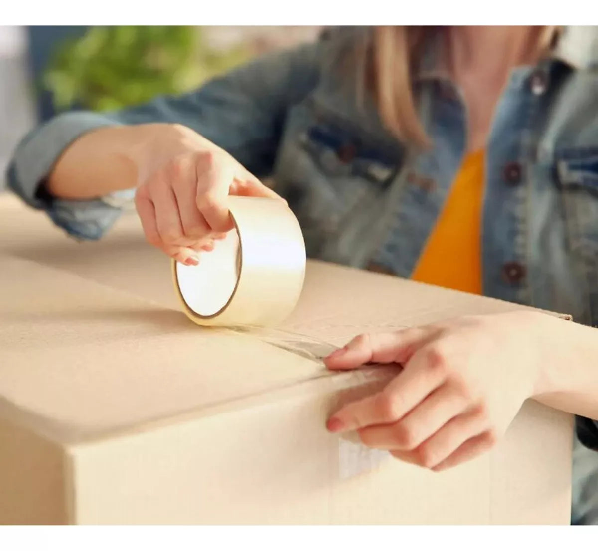 Cinta de Embalaje Transparente (unidad)