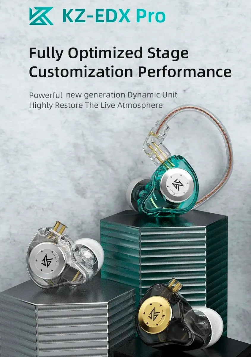 Auriculares Dinámicos KZ-EDX Pro