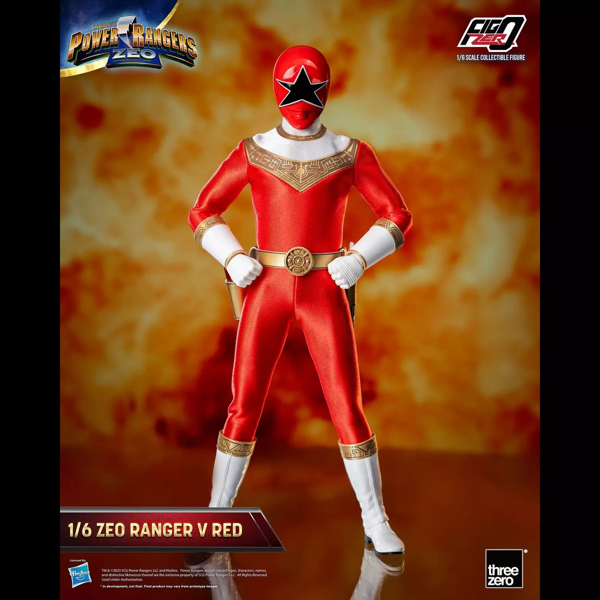 Power Rangers Zeo Red Zeo Ranger V Three Zero