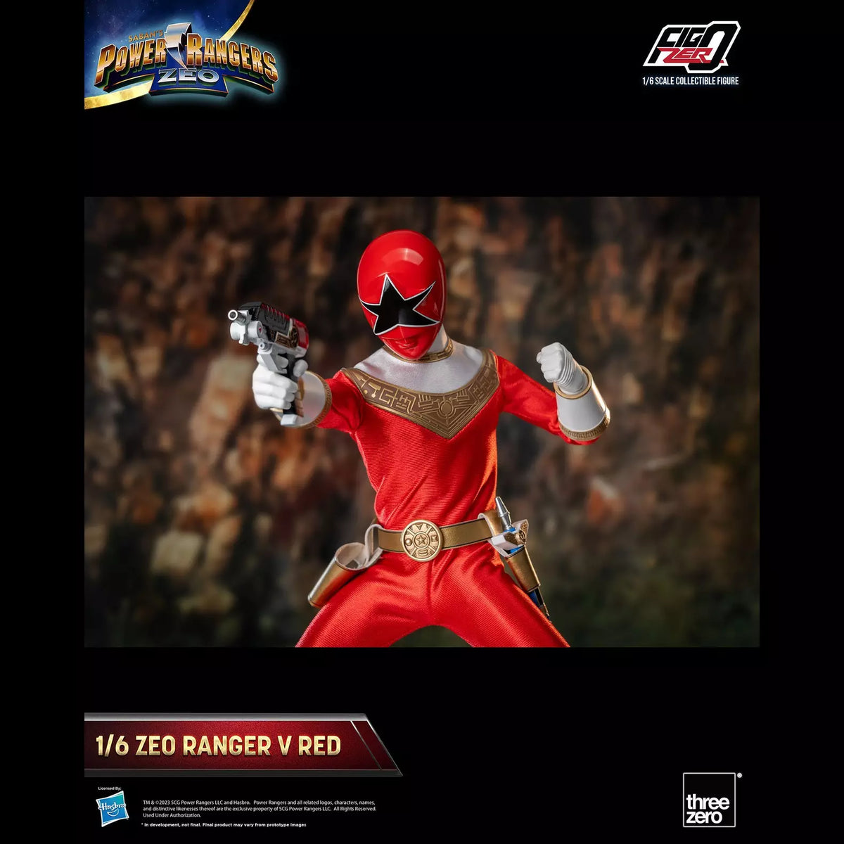Power Rangers Zeo Red Zeo Ranger V Three Zero