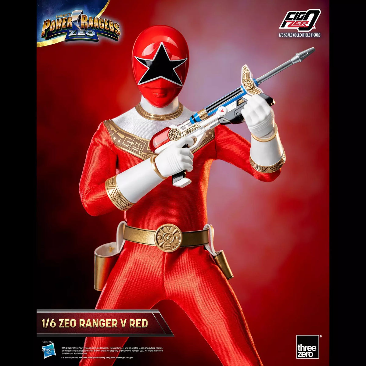 Power Rangers Zeo Red Zeo Ranger V Three Zero