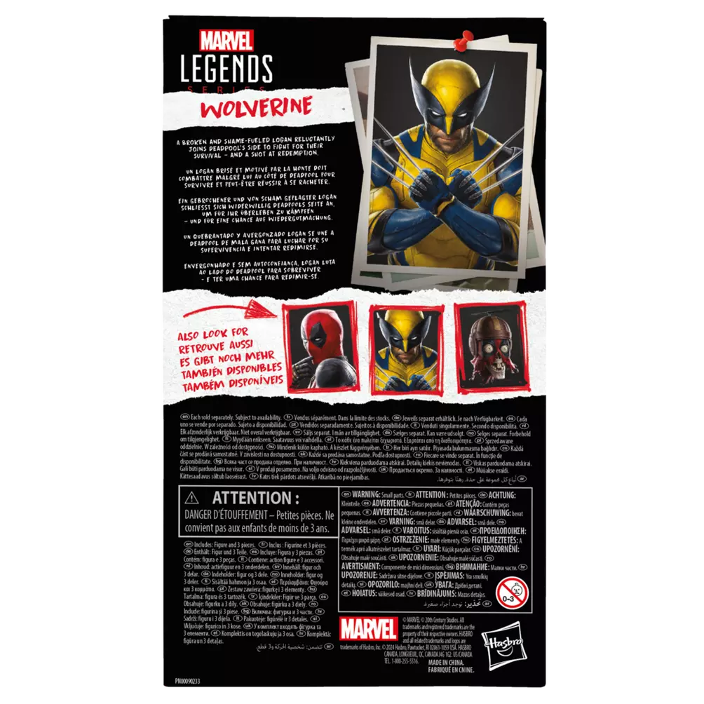 Deadpool &amp; Wolverine: WOLVERINE Marvel Legends