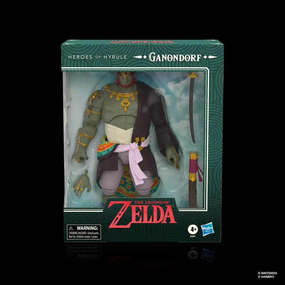[Preventa] The Legend of Zelda Ganondorf Heroes of Hyrule Hasbro