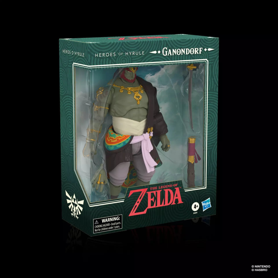 [Preventa] The Legend of Zelda Ganondorf Heroes of Hyrule Hasbro