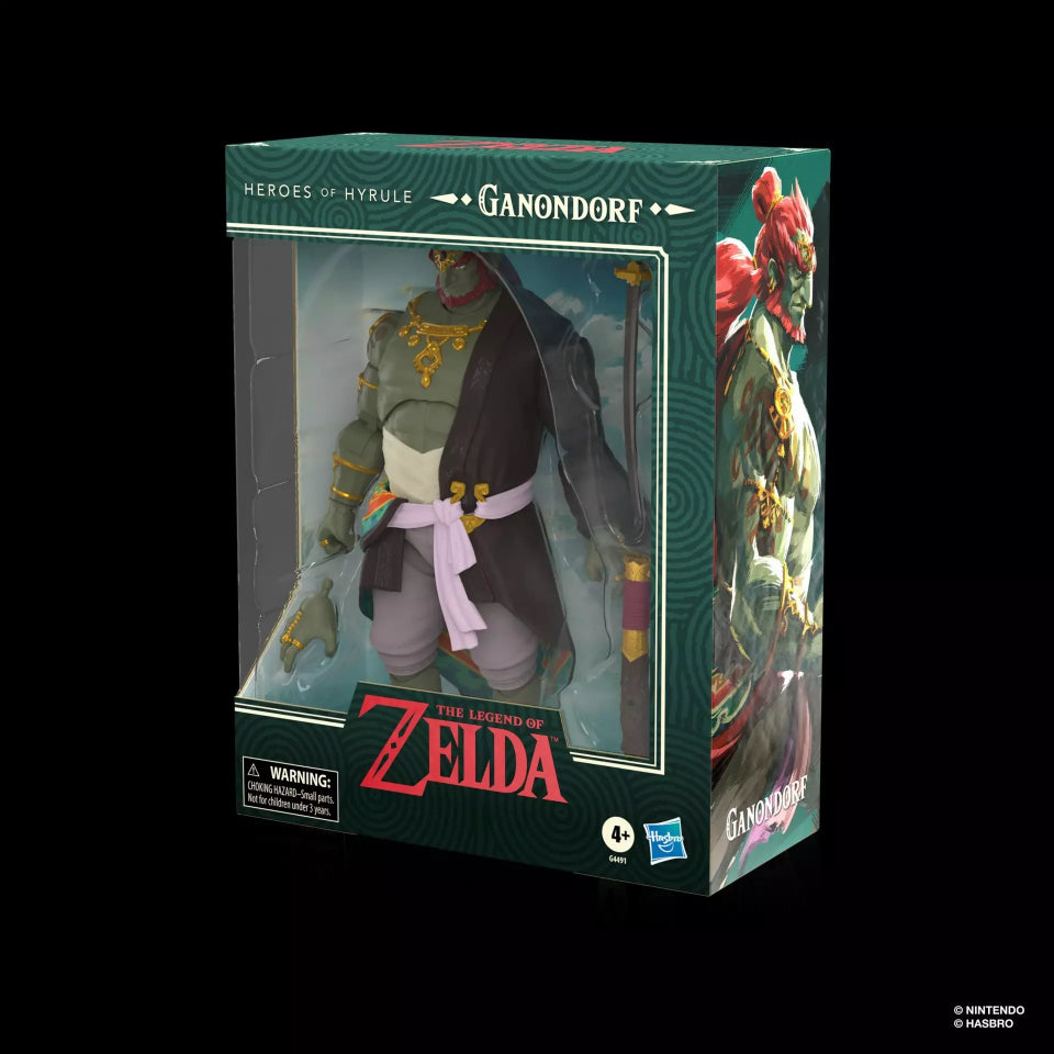 [Preventa] The Legend of Zelda Ganondorf Heroes of Hyrule Hasbro
