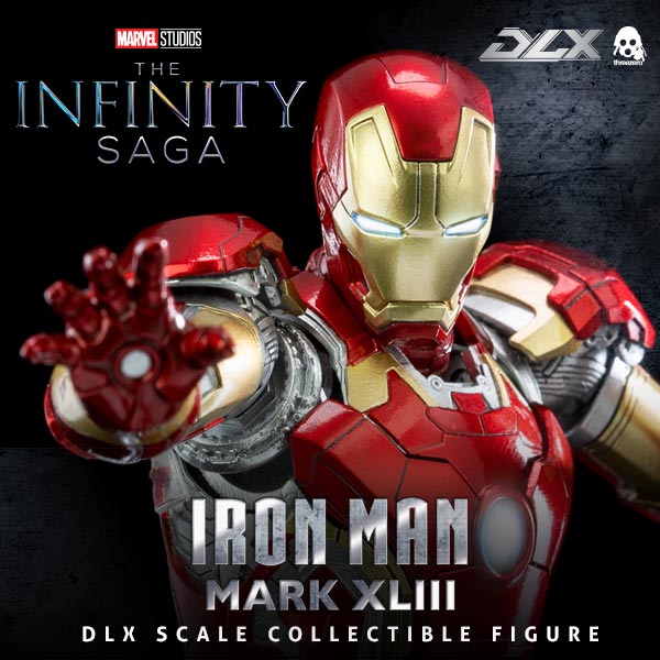 Avengers: Infinity Saga Iron Man Mark 43 DLX Three Zero