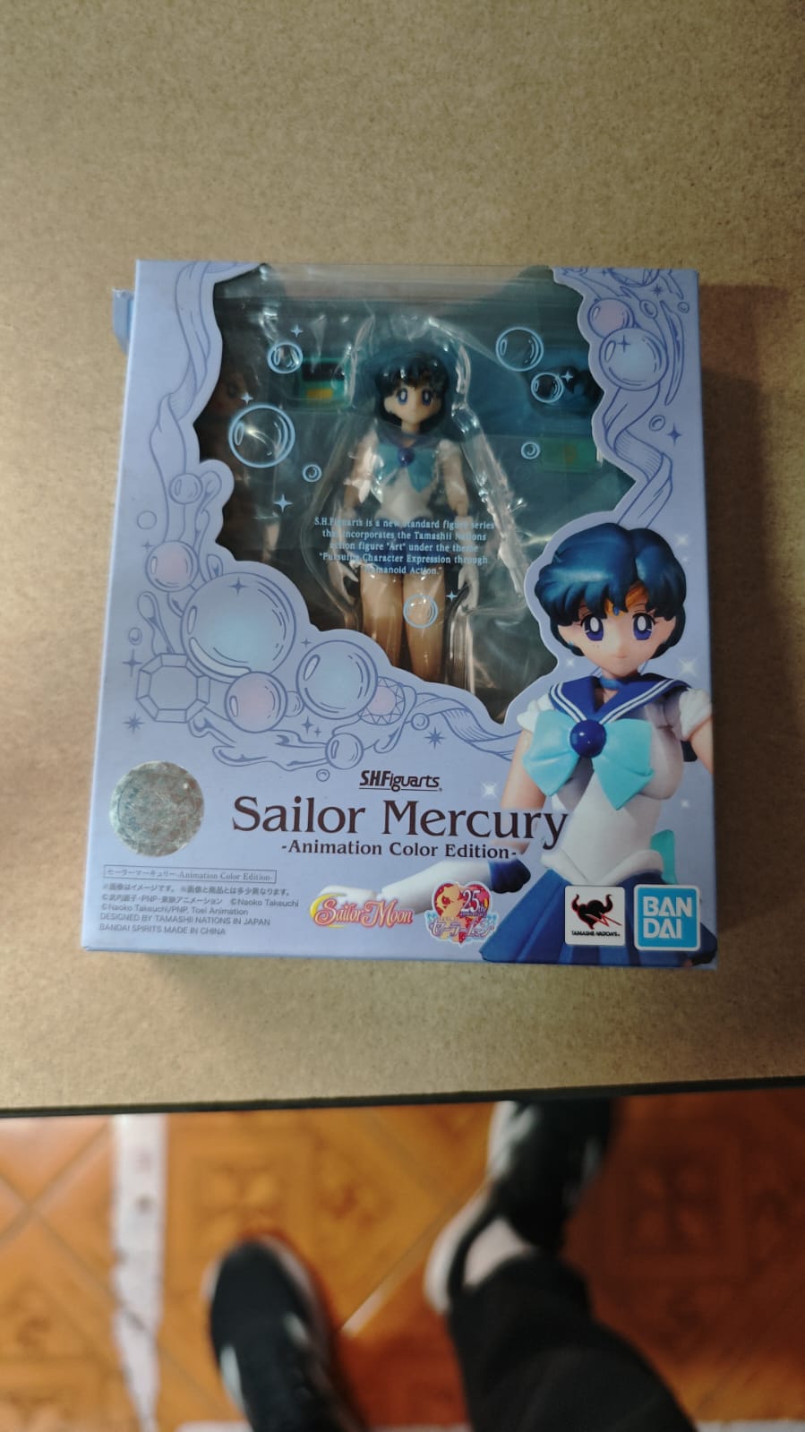 Sailor Moon - Sailor Mercury Animation Color Edition S.H Figuarts (CAJA CON DETALLES)