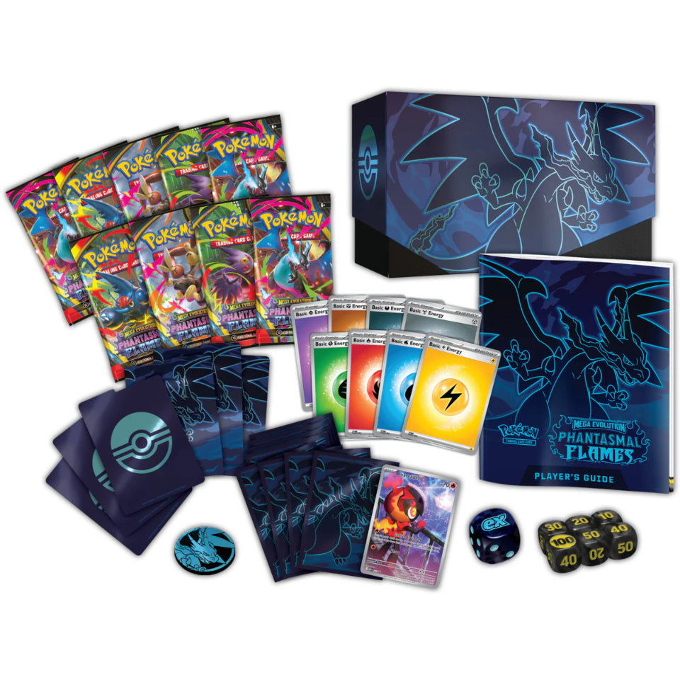 [Preventa] Pokémon TCG: Mega Evolution Phantasmal Flames Elite Trainer Box (Inglés/Español)