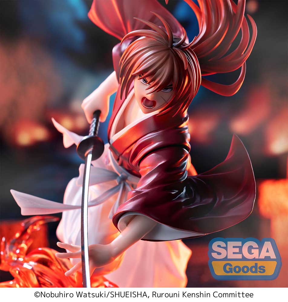 Rurouni Kenshin: Meiji Swordsman Romantic Story KENSHIN HIMURA  Luminasta Series SEGA GOODS