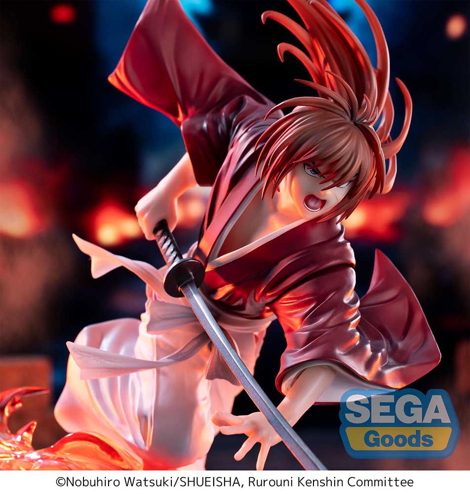 Rurouni Kenshin: Meiji Swordsman Romantic Story KENSHIN HIMURA  Luminasta Series SEGA GOODS