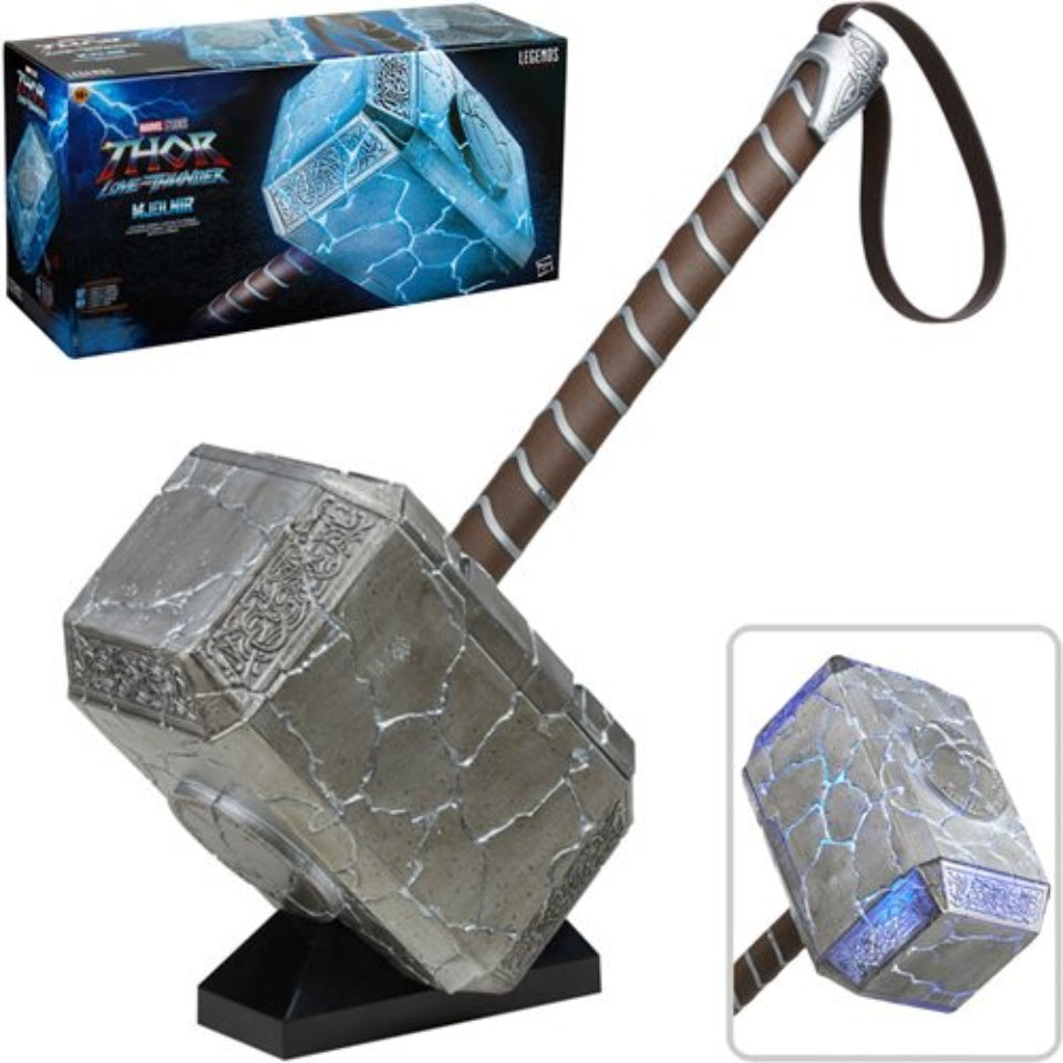 Thor: Love and Thunder Mjolnir Electronic Hammer Prop Replica.