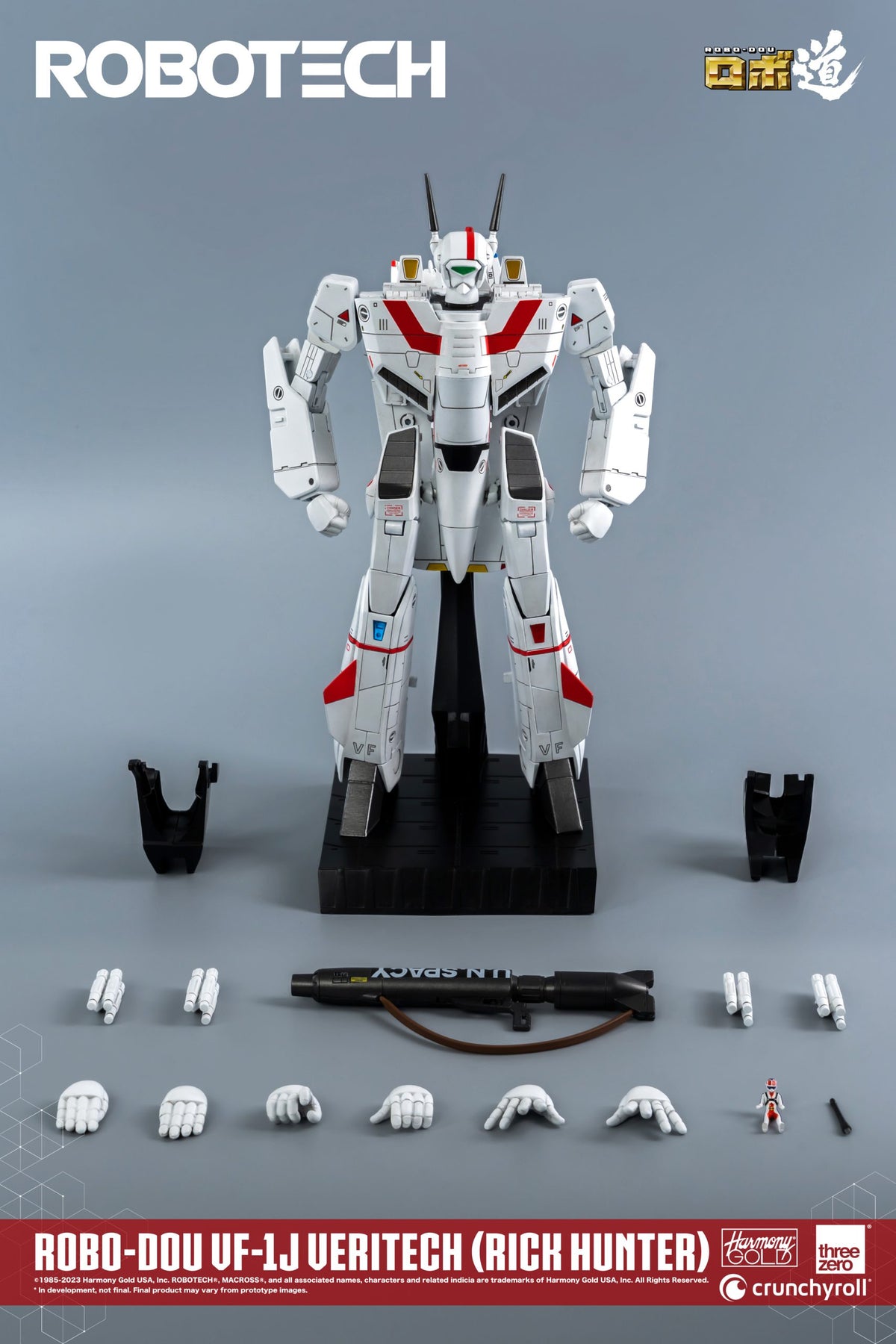 [Preventa] Robotech ROBO-DOU VF-1J Veritech (Rick Hunter) THREE ZERO
