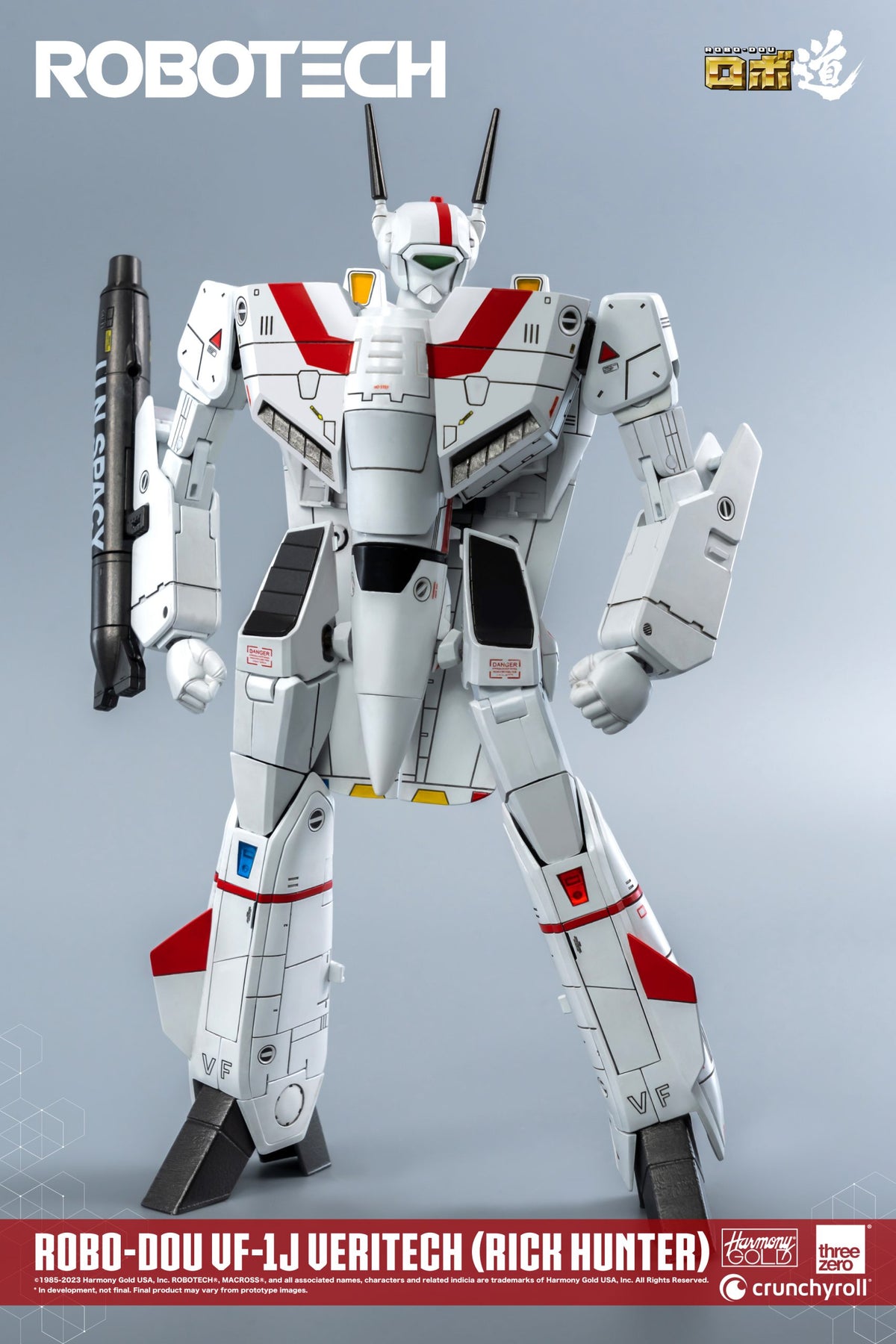 [Preventa] Robotech ROBO-DOU VF-1J Veritech (Rick Hunter) THREE ZERO