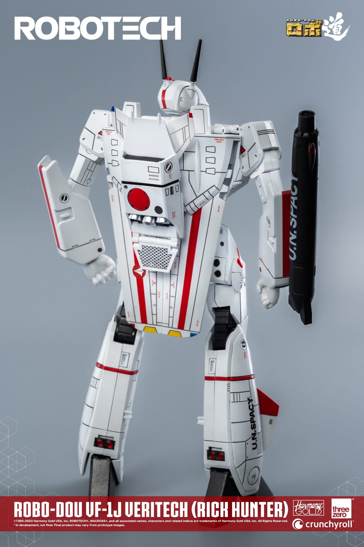 [Preventa] Robotech ROBO-DOU VF-1J Veritech (Rick Hunter) THREE ZERO