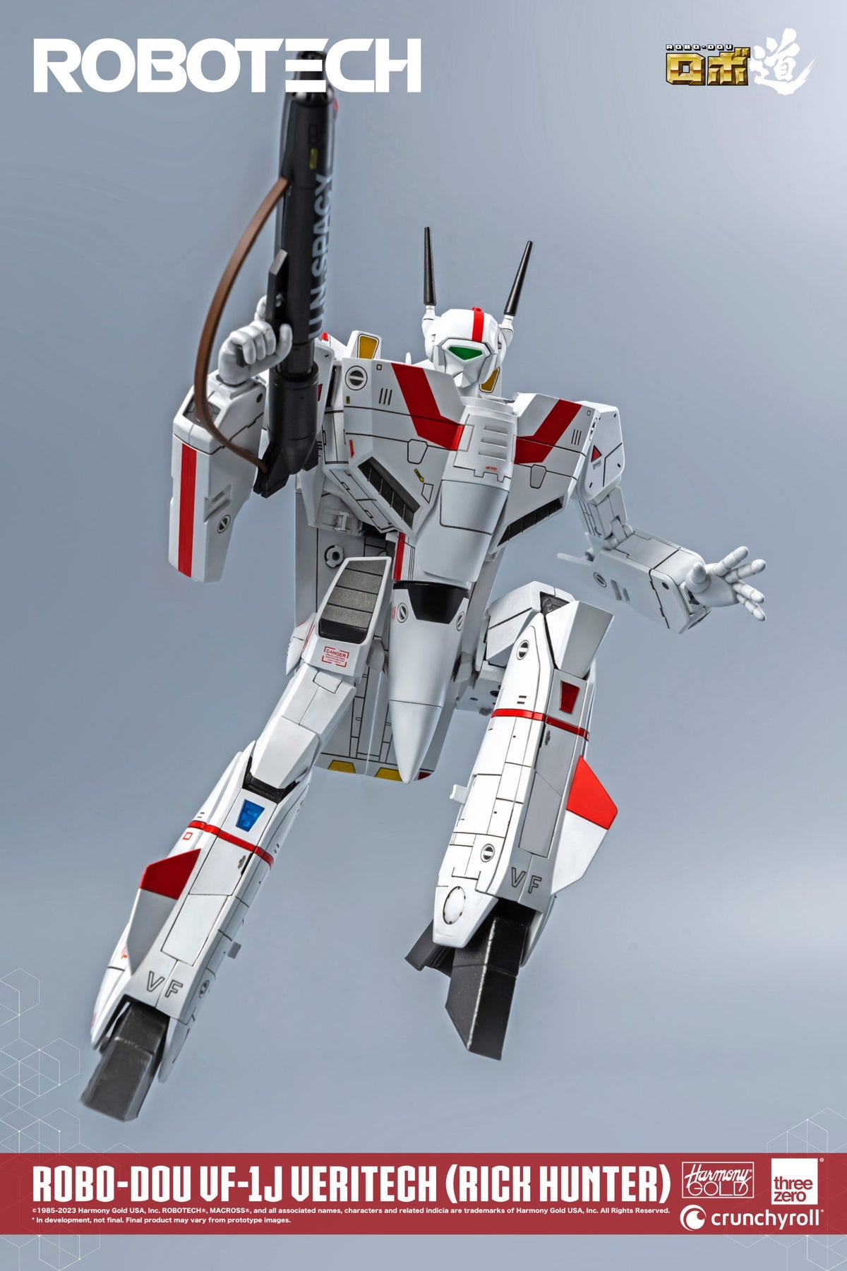 [Preventa] Robotech ROBO-DOU VF-1J Veritech (Rick Hunter) THREE ZERO