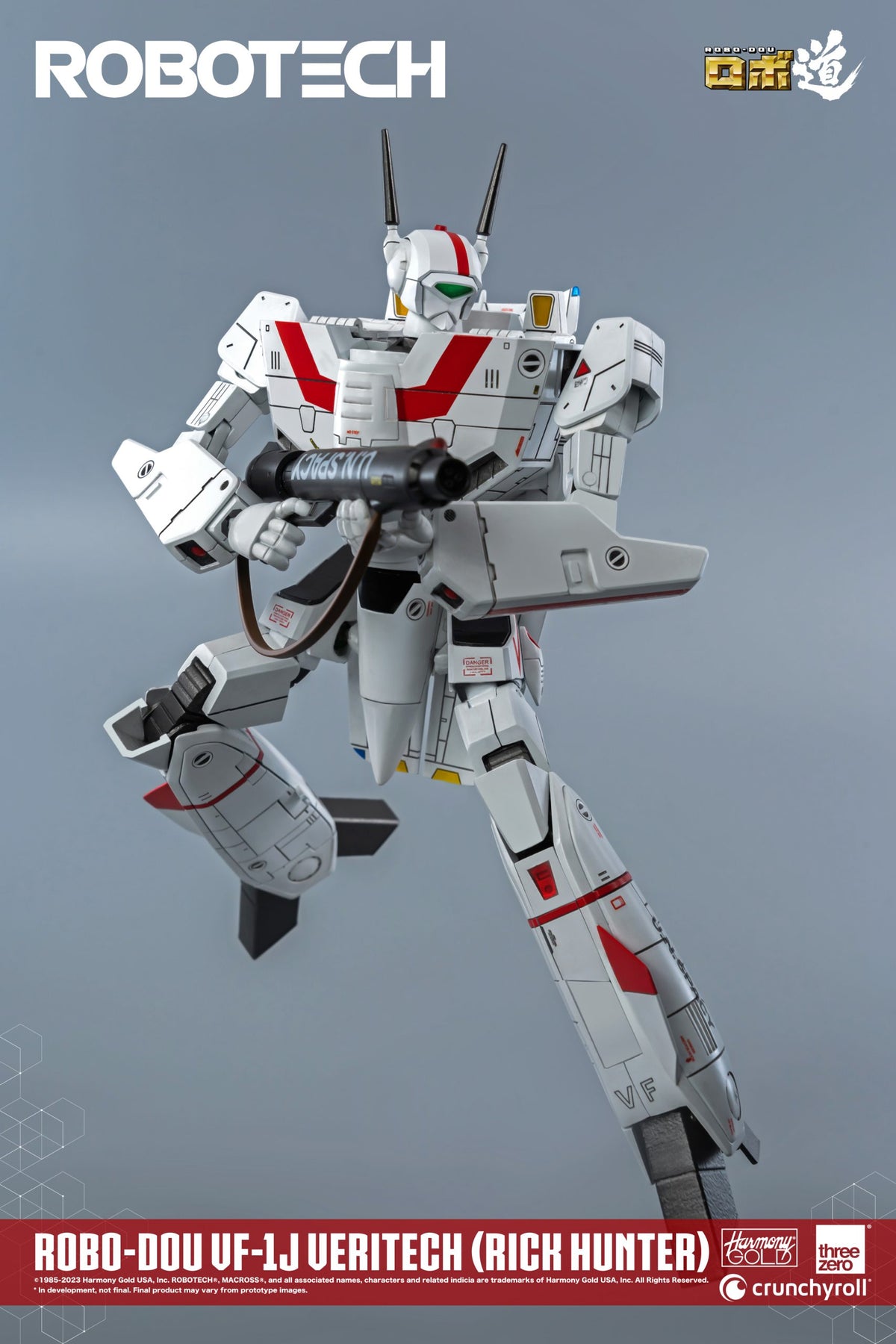 [Preventa] Robotech ROBO-DOU VF-1J Veritech (Rick Hunter) THREE ZERO