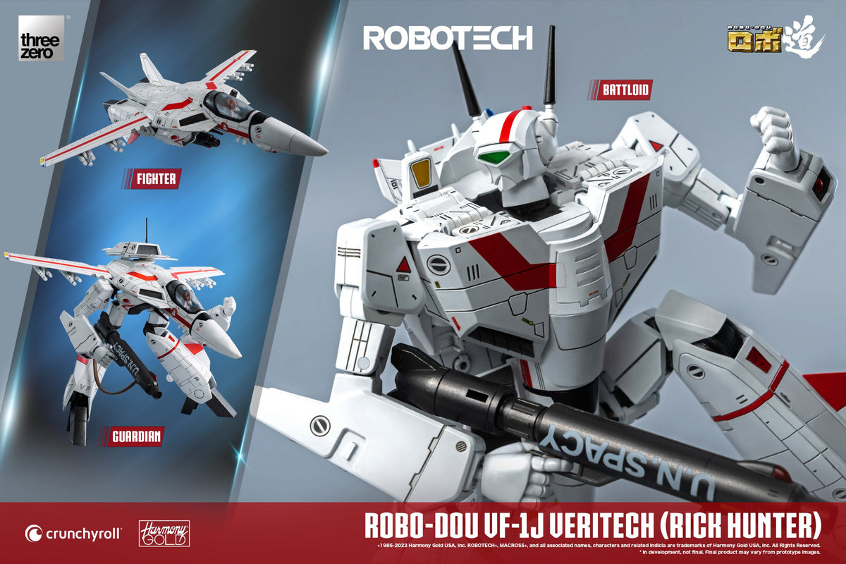 [Preventa] Robotech ROBO-DOU VF-1J Veritech (Rick Hunter) THREE ZERO