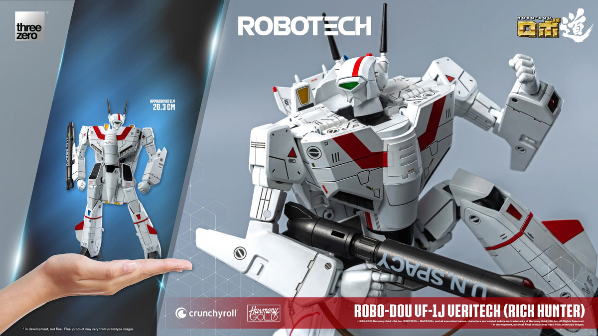 [Preventa] Robotech ROBO-DOU VF-1J Veritech (Rick Hunter) THREE ZERO