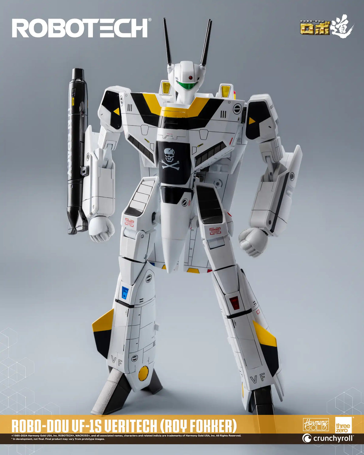 ROBOTECH VF‐1S Veritech (Roy Fokker)  THREE ZERO
