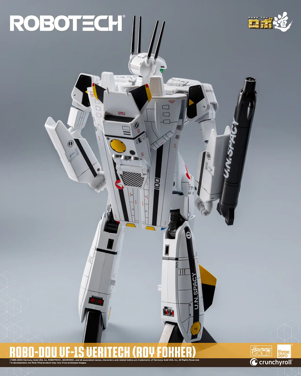 ROBOTECH VF‐1S Veritech (Roy Fokker)  THREE ZERO