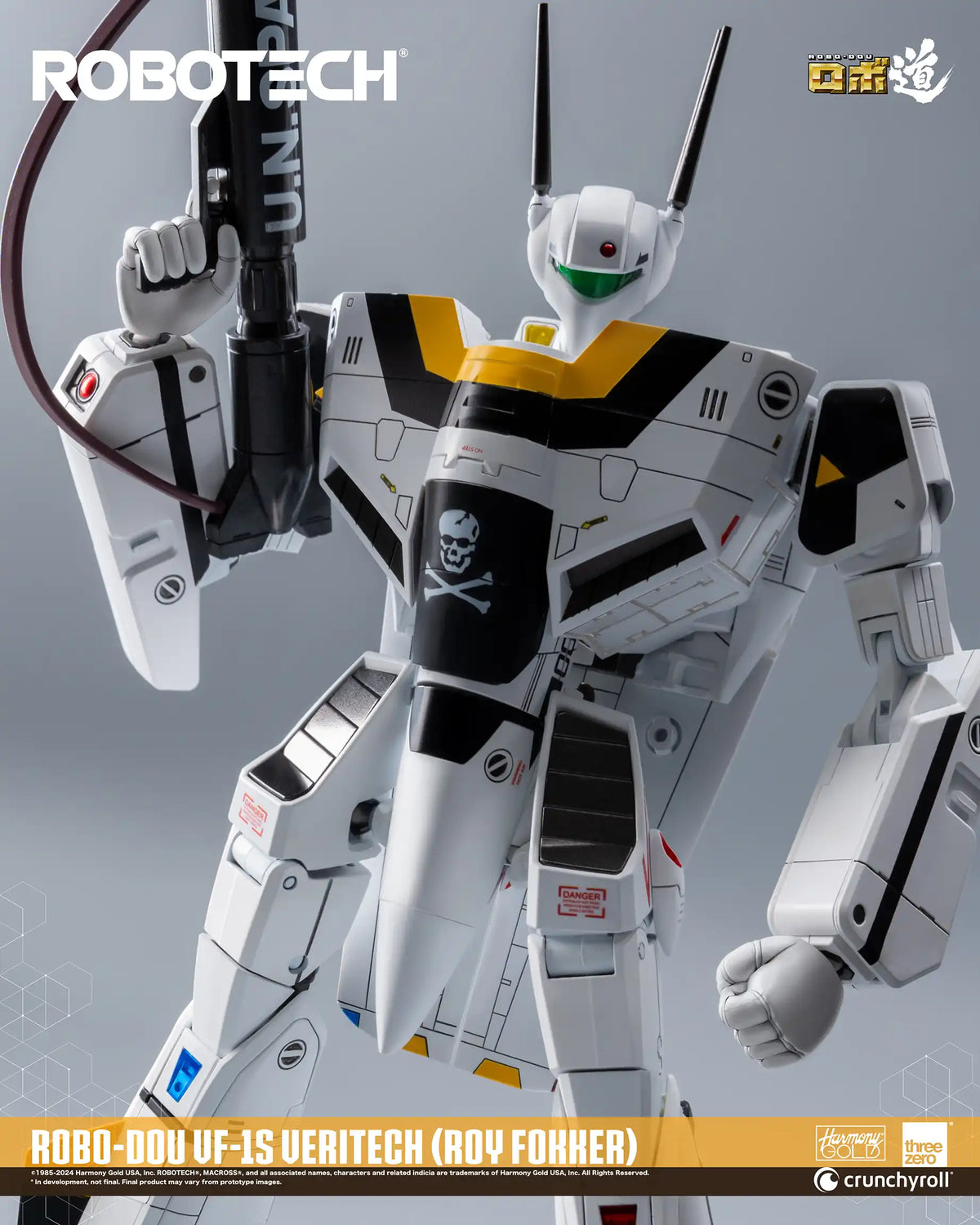 ROBOTECH VF‐1S Veritech (Roy Fokker)  THREE ZERO