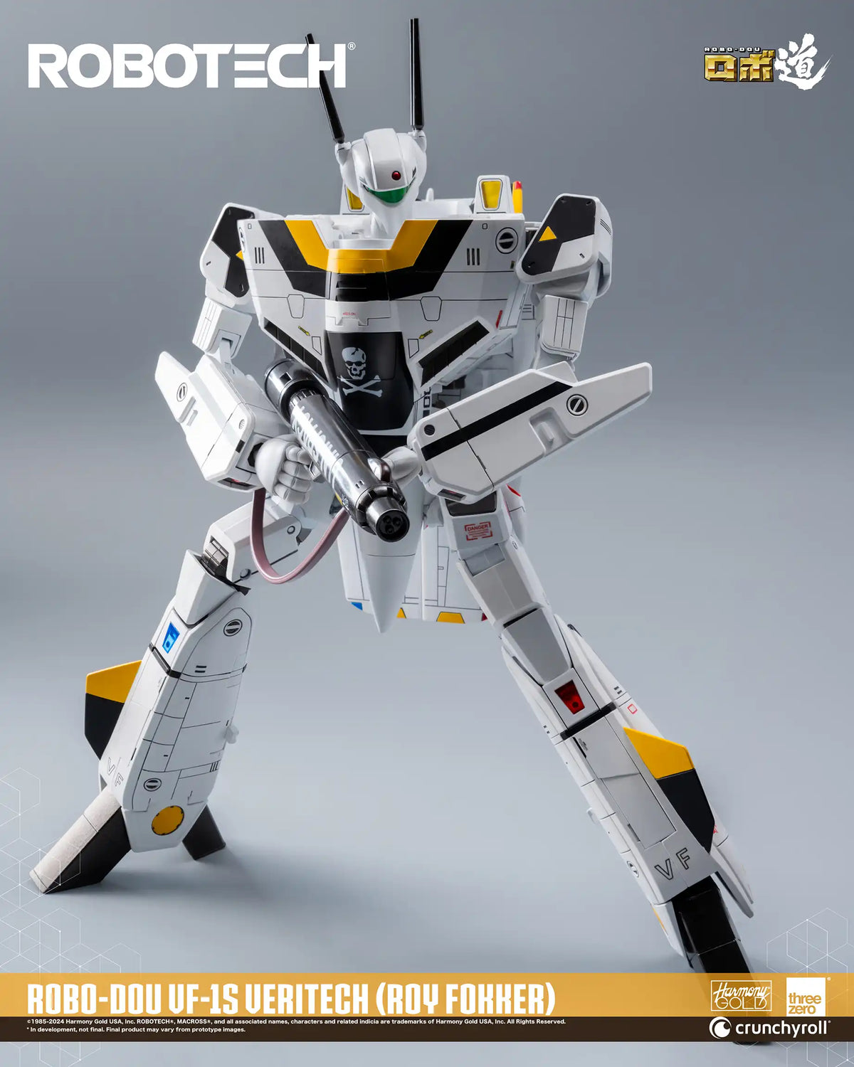 ROBOTECH VF‐1S Veritech (Roy Fokker)  THREE ZERO