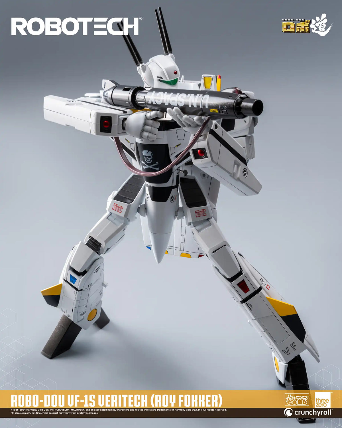 ROBOTECH VF‐1S Veritech (Roy Fokker)  THREE ZERO