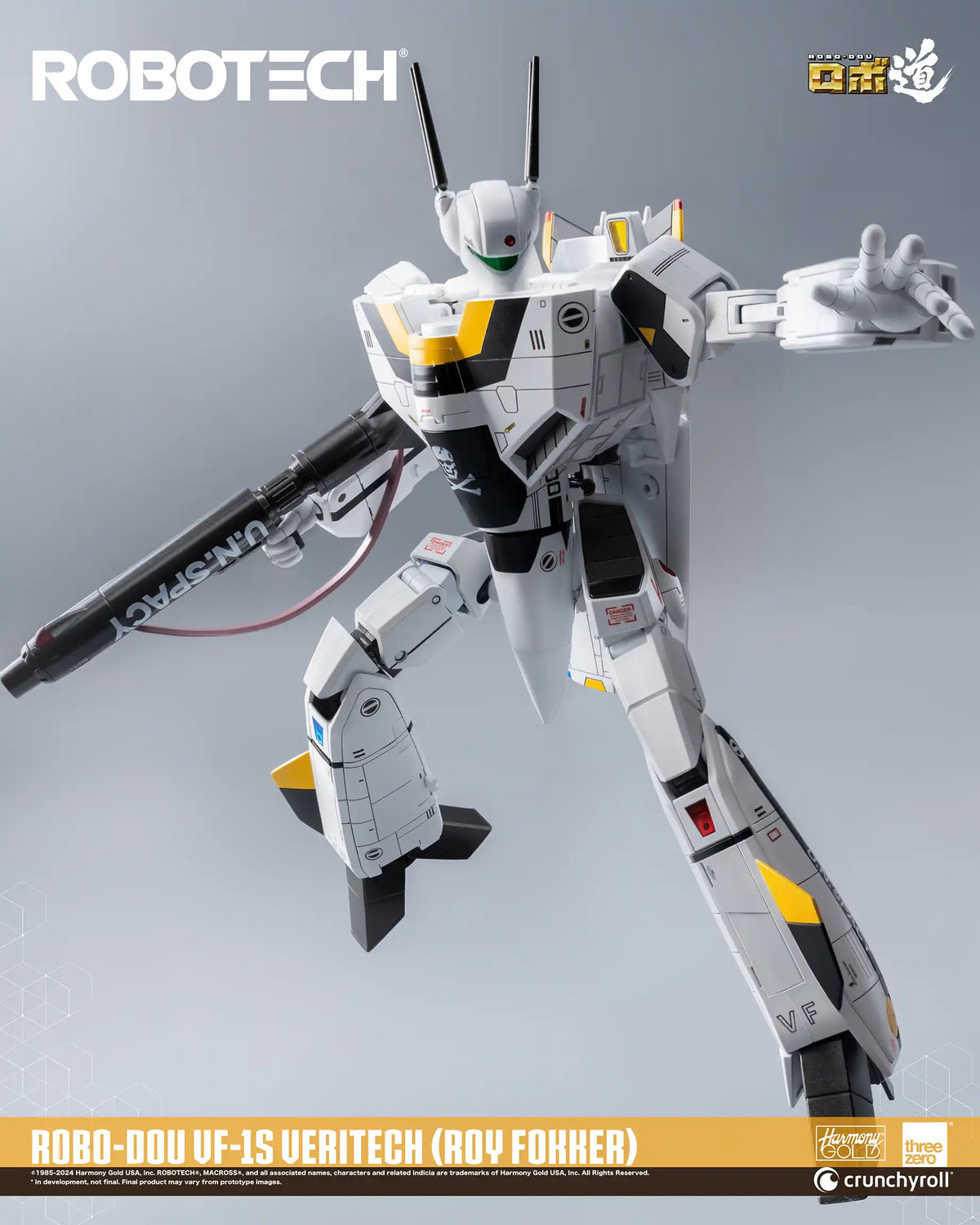 ROBOTECH VF‐1S Veritech (Roy Fokker)  THREE ZERO