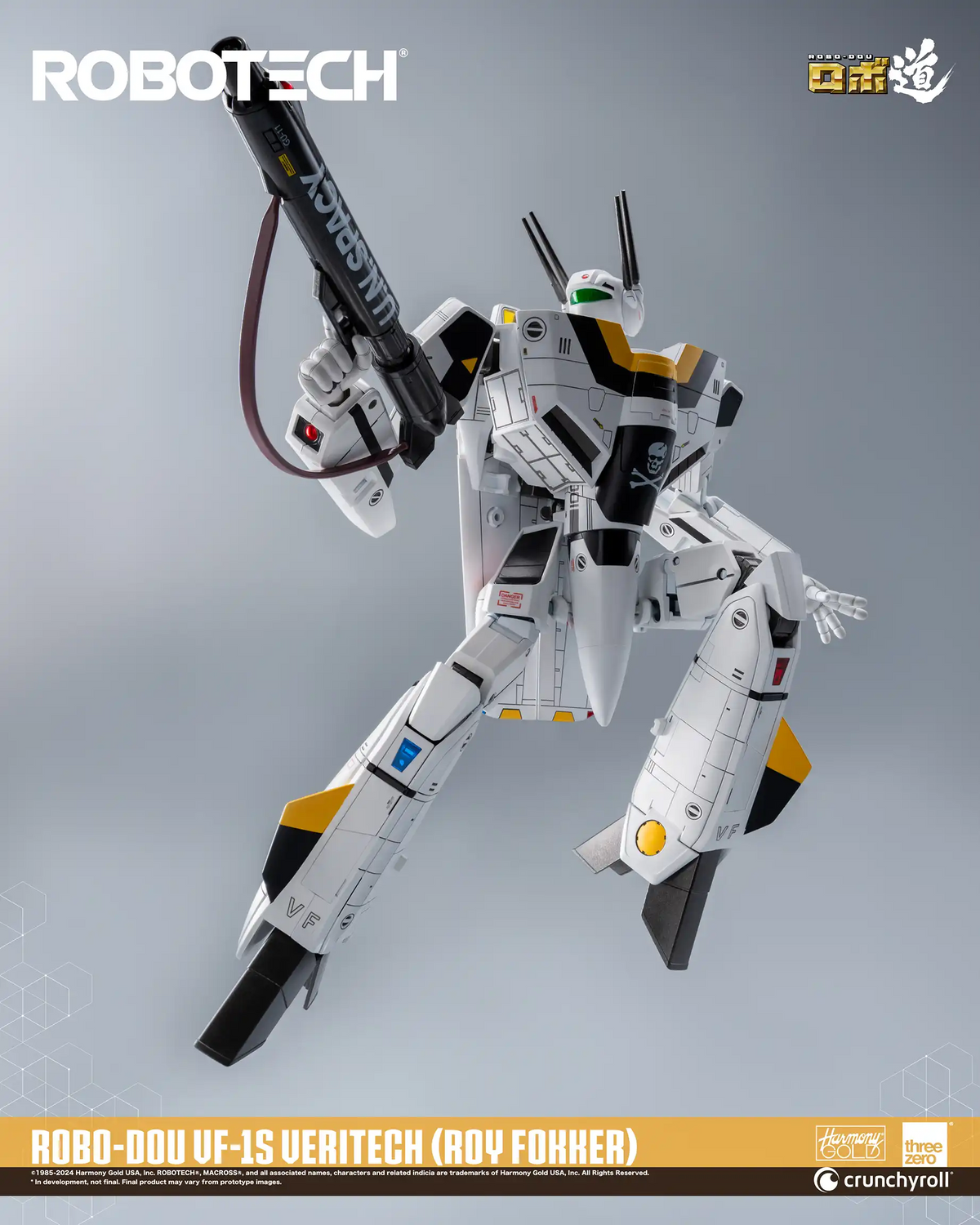 ROBOTECH VF‐1S Veritech (Roy Fokker)  THREE ZERO