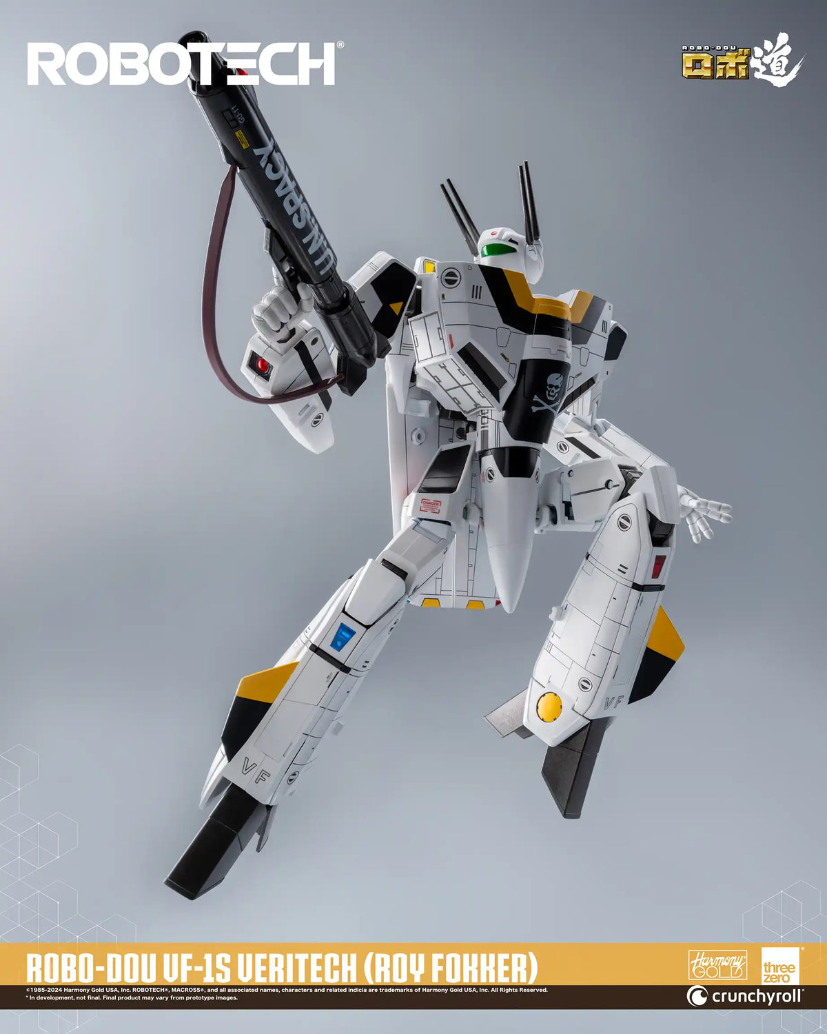 ROBOTECH VF‐1S Veritech (Roy Fokker)  THREE ZERO