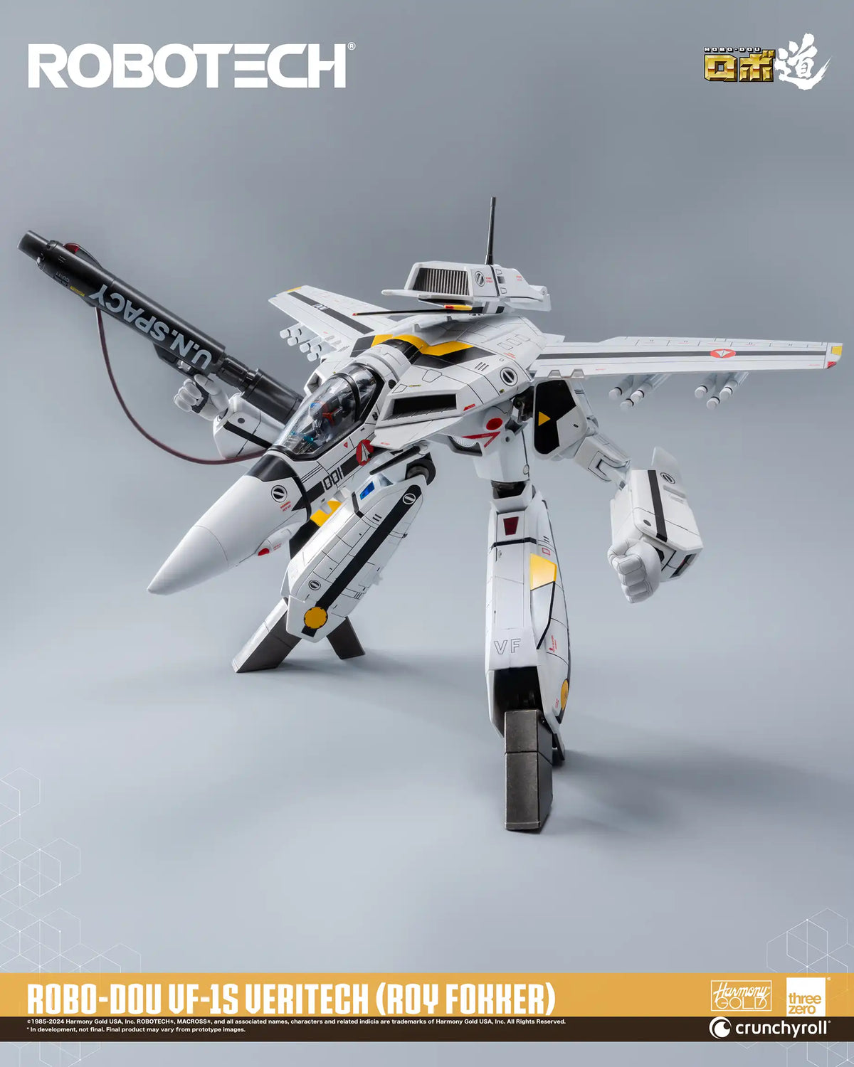 ROBOTECH VF‐1S Veritech (Roy Fokker)  THREE ZERO
