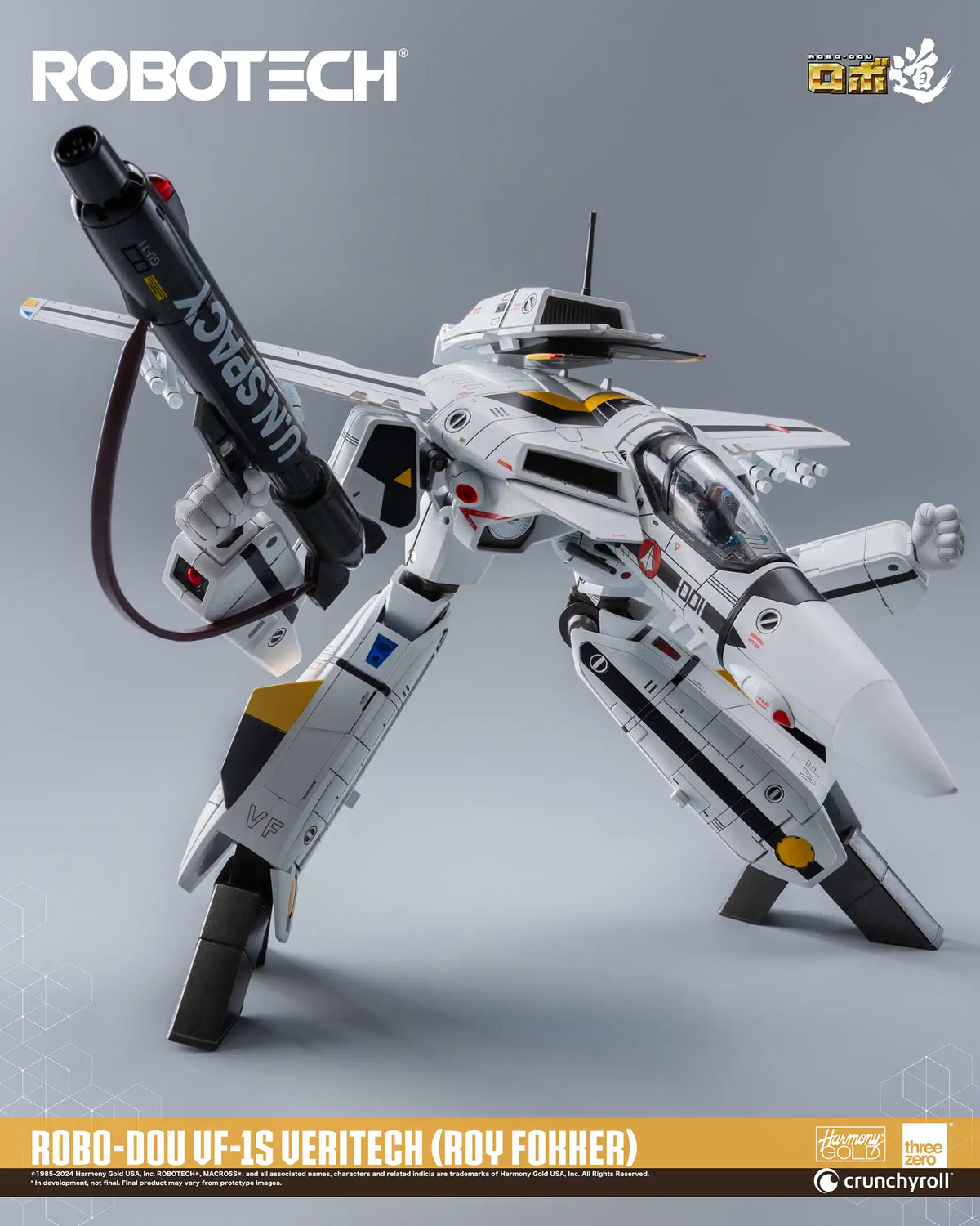 ROBOTECH VF‐1S Veritech (Roy Fokker)  THREE ZERO