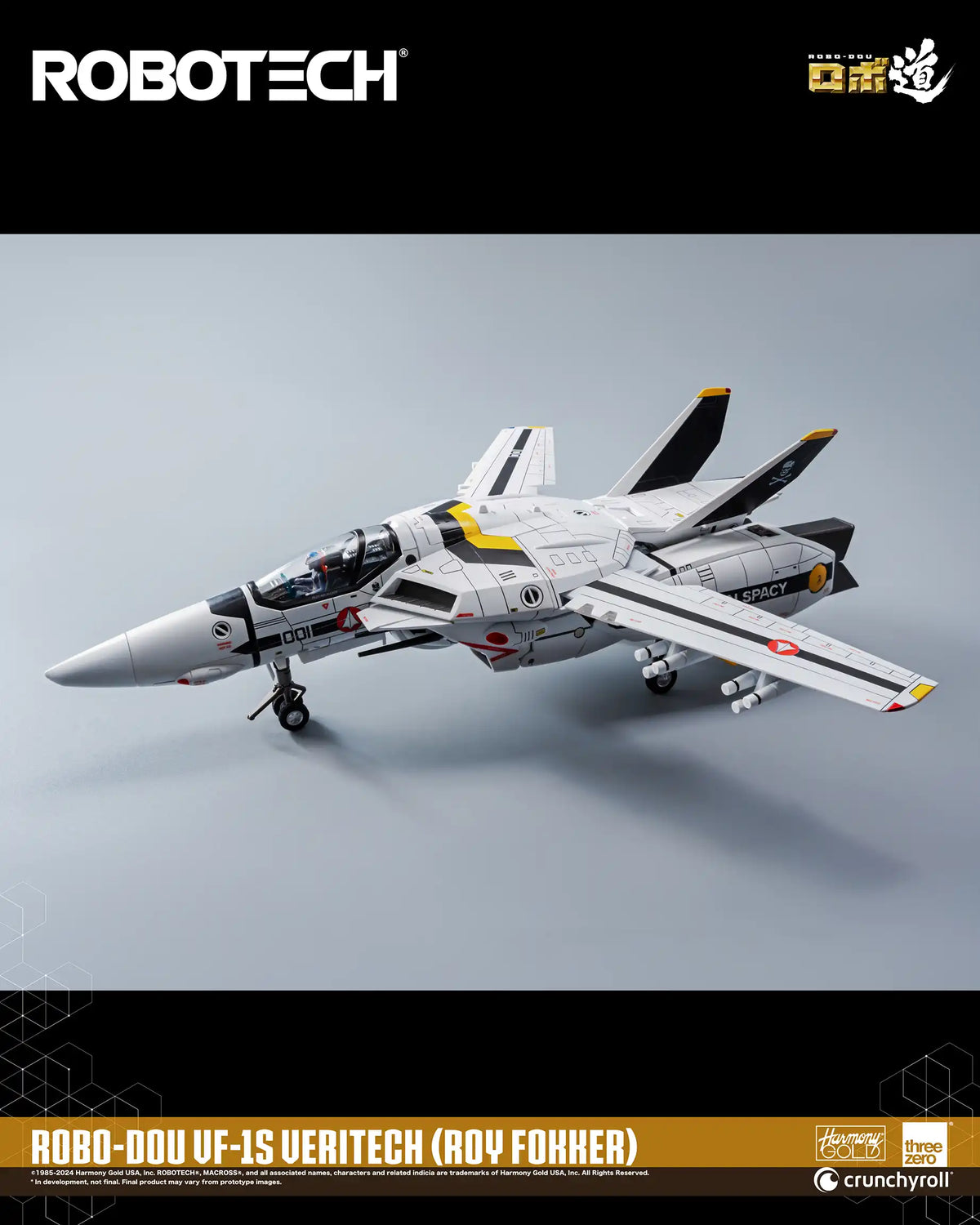 ROBOTECH VF‐1S Veritech (Roy Fokker)  THREE ZERO