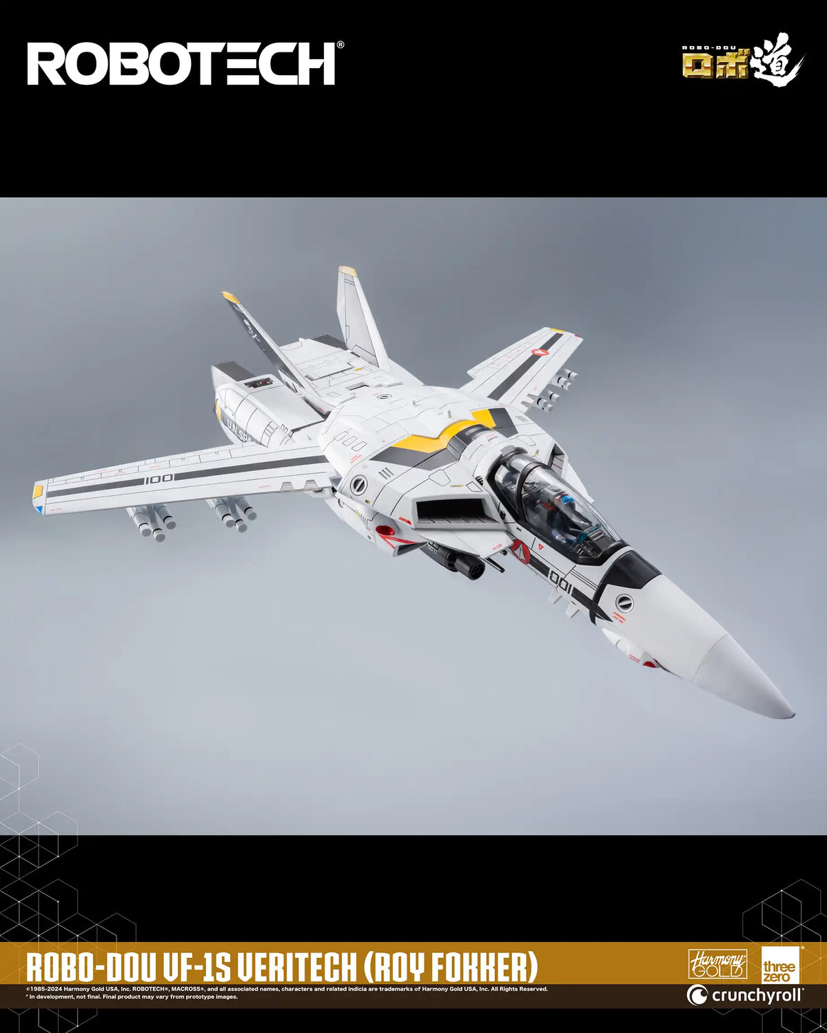 ROBOTECH VF‐1S Veritech (Roy Fokker)  THREE ZERO