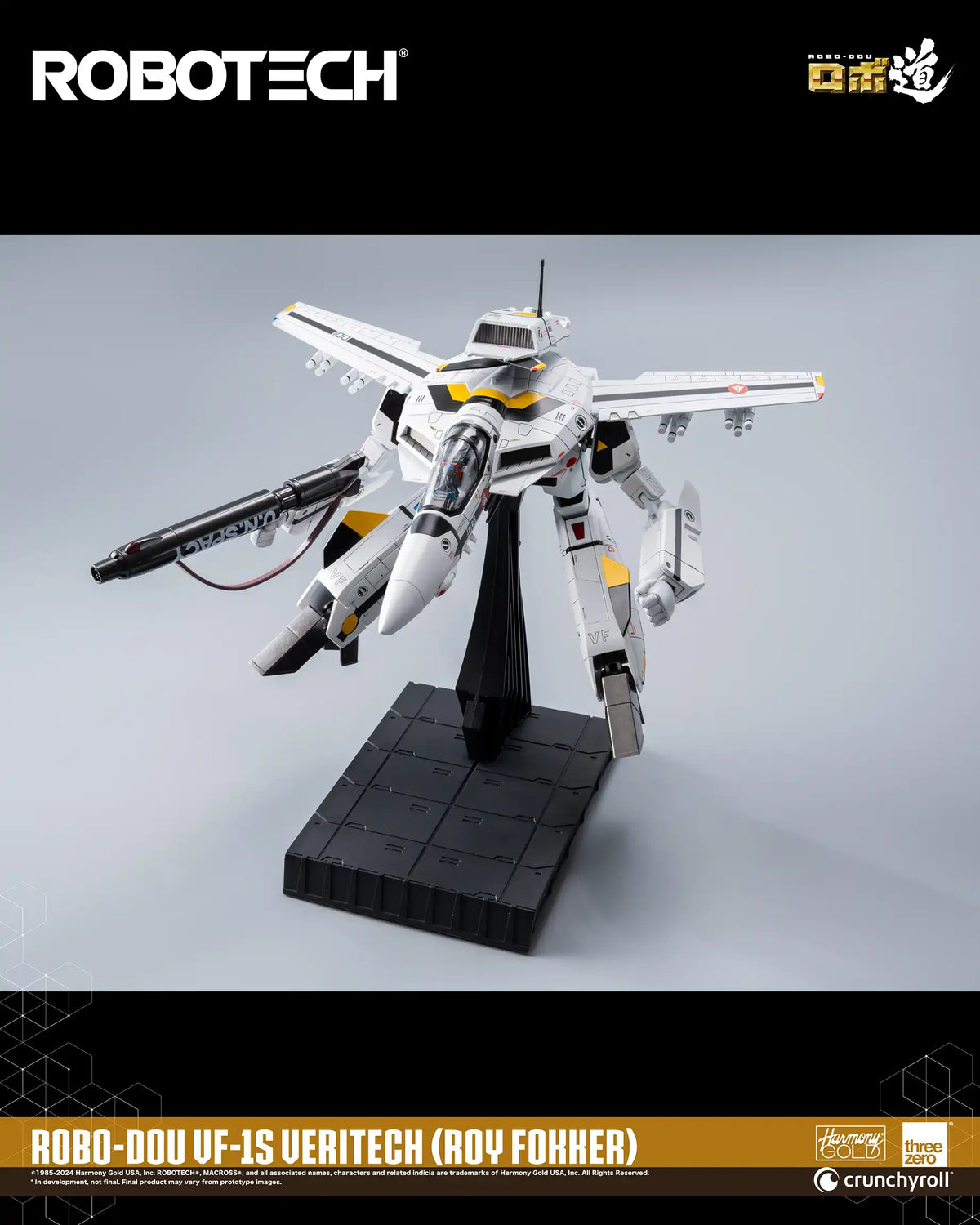ROBOTECH VF‐1S Veritech (Roy Fokker)  THREE ZERO