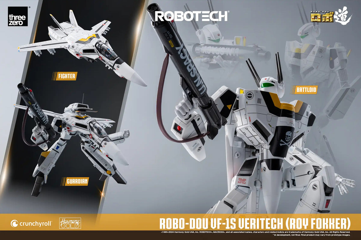 ROBOTECH VF‐1S Veritech (Roy Fokker)  THREE ZERO