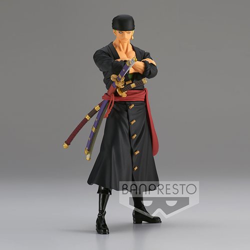 One Piece Roronoa Zoro The Grandline Series Wano Country Vol. 5 DXF Statue.
