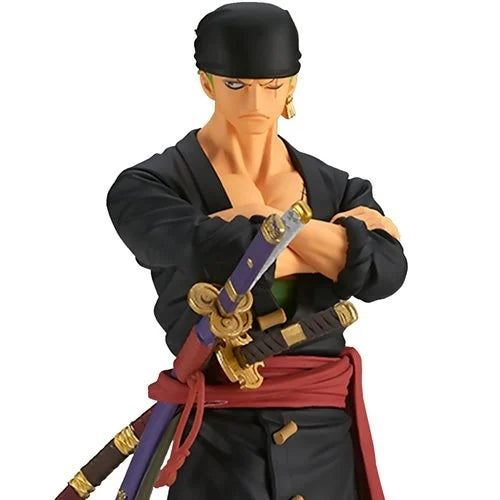 One Piece Roronoa Zoro The Grandline Series Wano Country Vol. 5 DXF Statue.