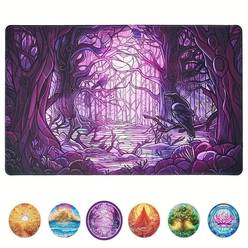 Magic The Gathering - Playmat Base de goma antideslizante enrollable plegable ( 35x60 cm )