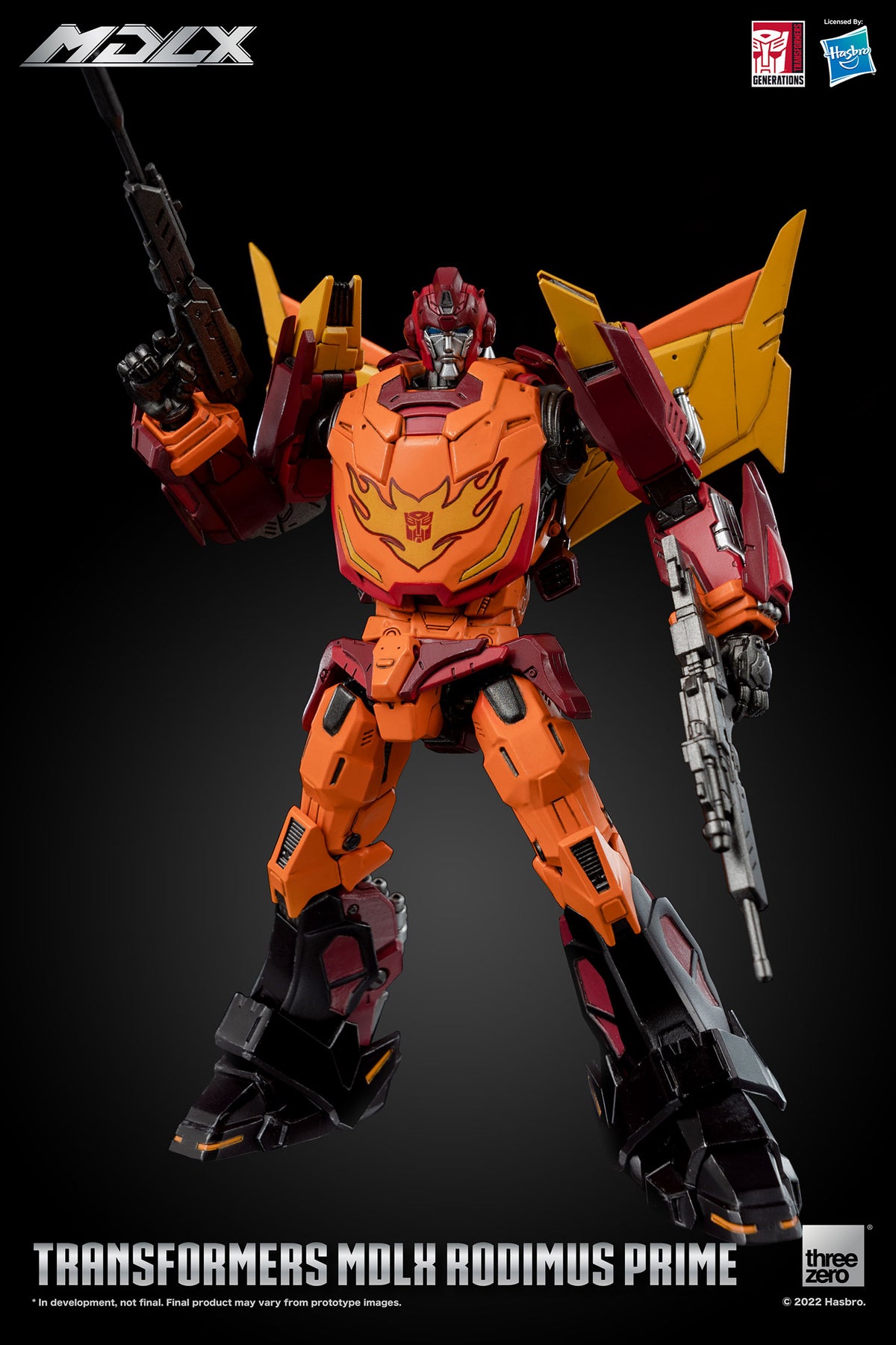 Transformers Rodimus Prime MDLX THREE ZERO