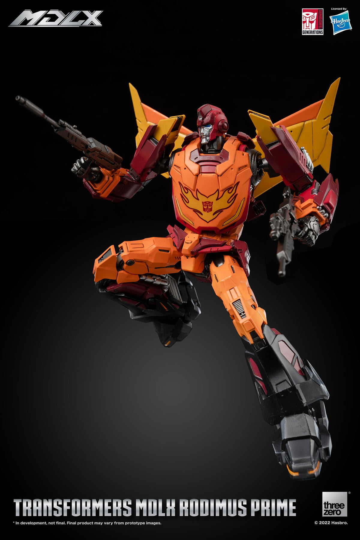 Transformers Rodimus Prime MDLX THREE ZERO