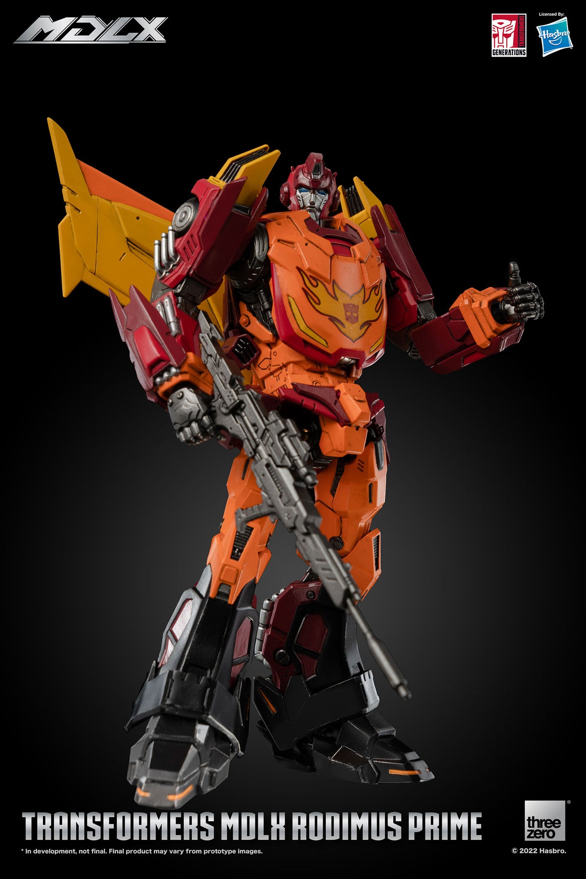 Transformers Rodimus Prime MDLX THREE ZERO