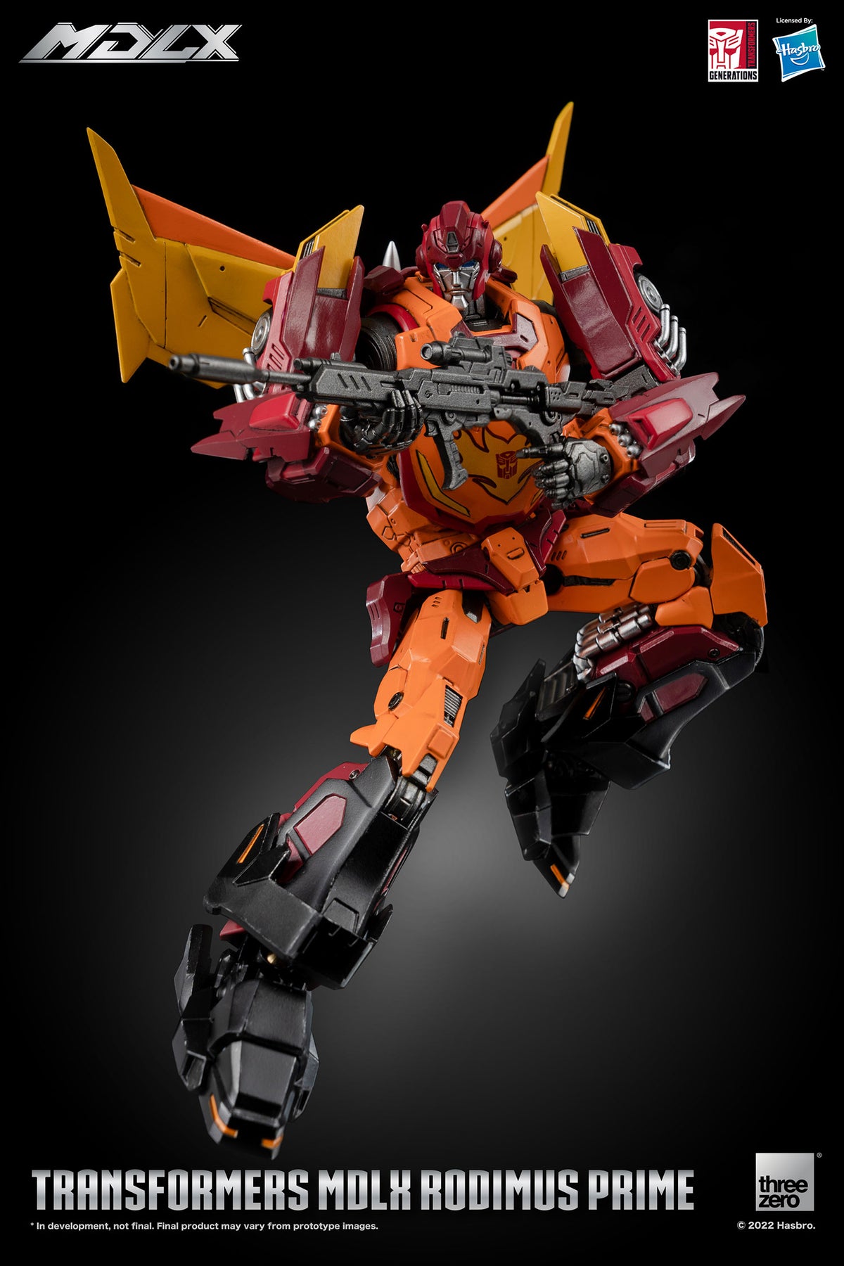 Transformers Rodimus Prime MDLX THREE ZERO