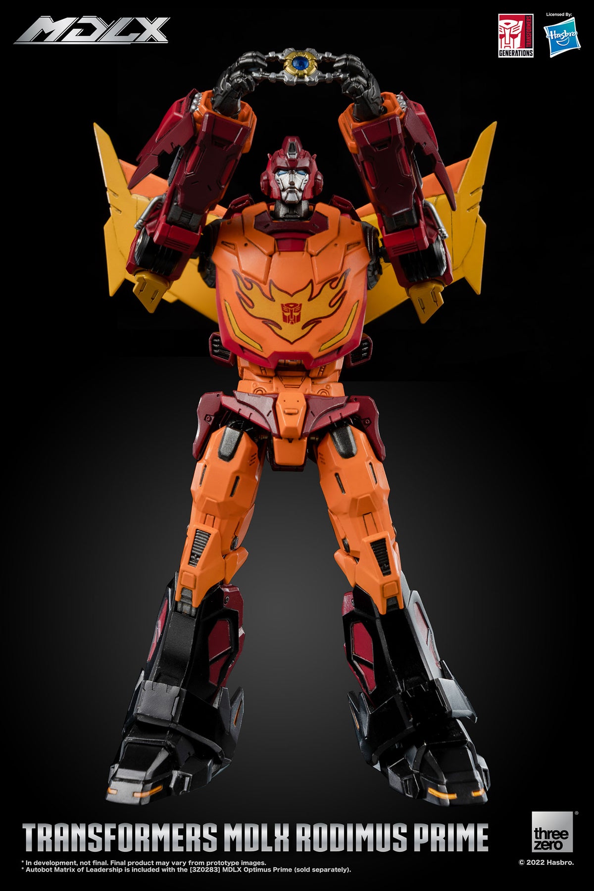 Transformers Rodimus Prime MDLX THREE ZERO