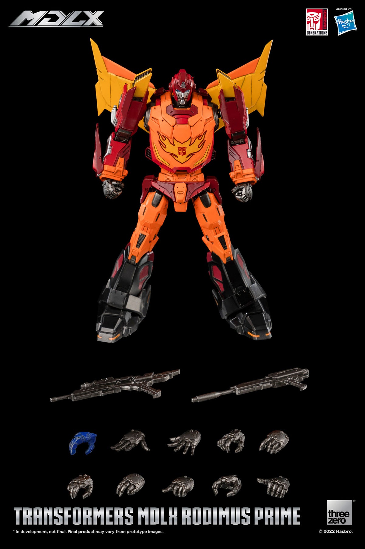Transformers Rodimus Prime MDLX THREE ZERO