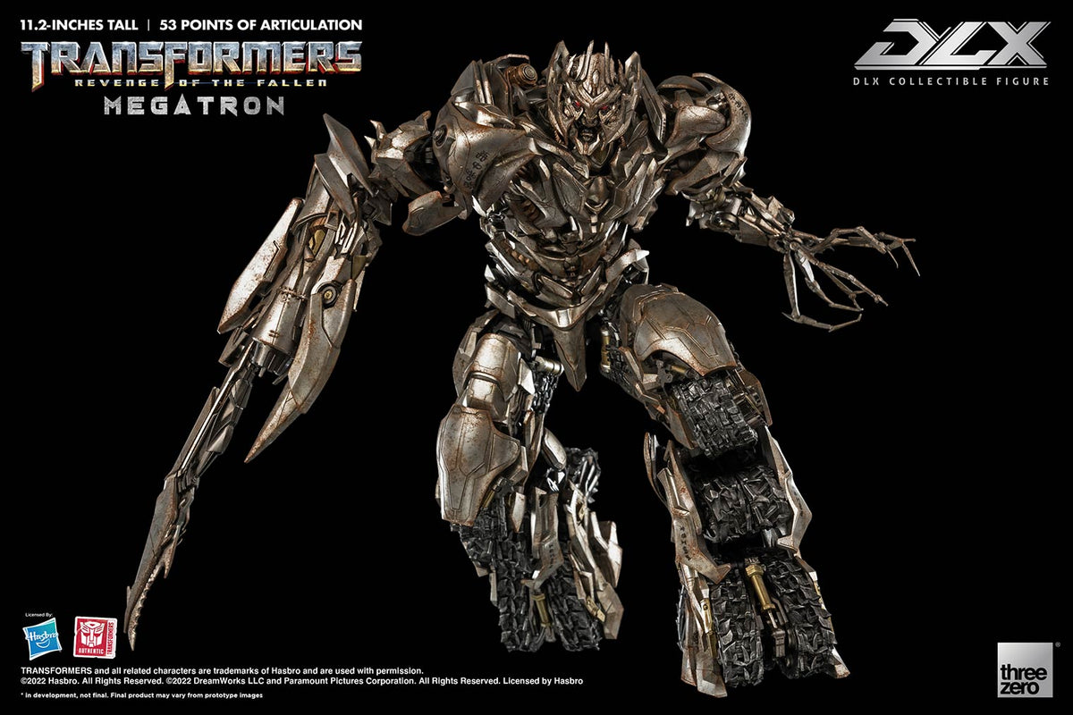Transformers: Revenge of the fallen DLX Megatron THREE ZERO