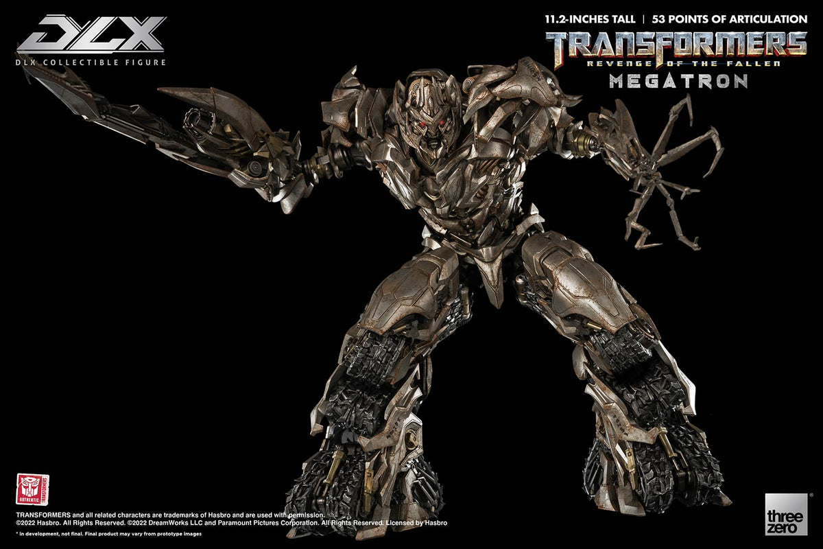 Transformers: Revenge of the fallen DLX Megatron THREE ZERO