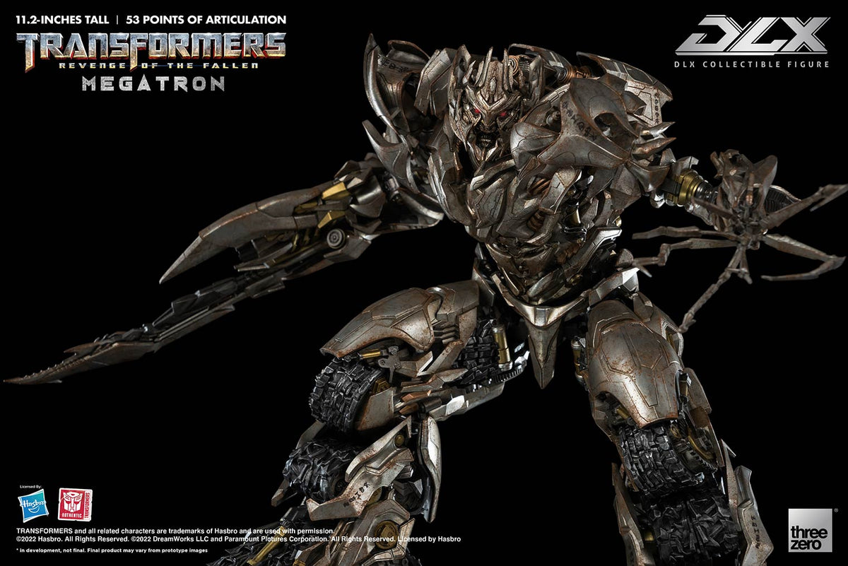 Transformers: Revenge of the fallen DLX Megatron THREE ZERO