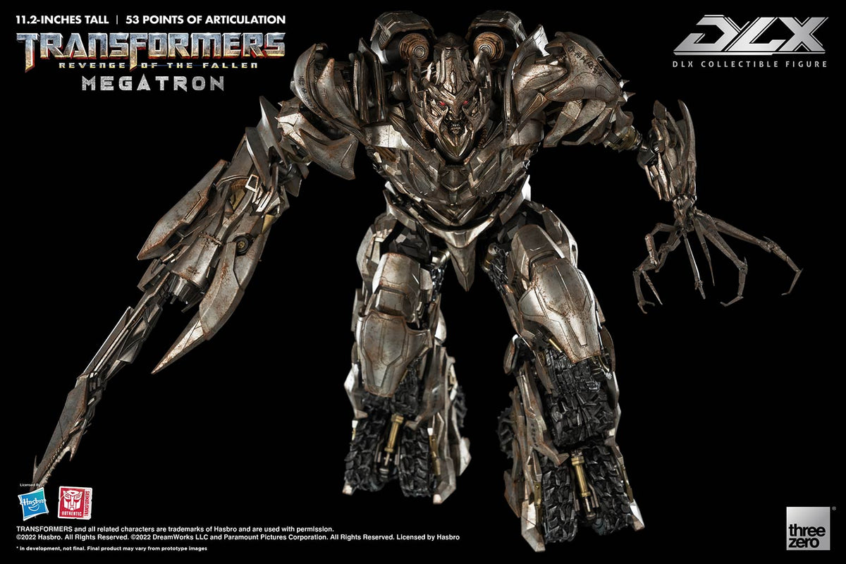 Transformers: Revenge of the fallen DLX Megatron THREE ZERO