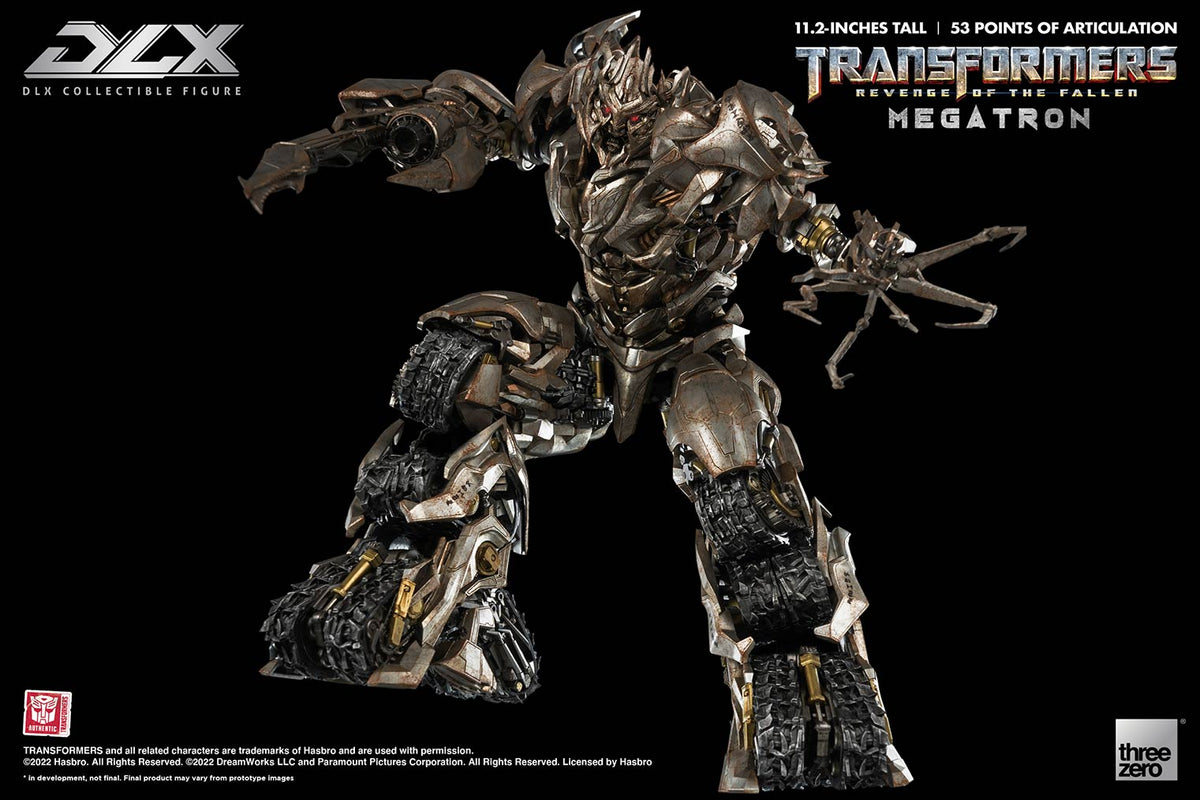 Transformers: Revenge of the fallen DLX Megatron THREE ZERO